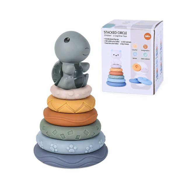 Turtle stacking music (English color box)