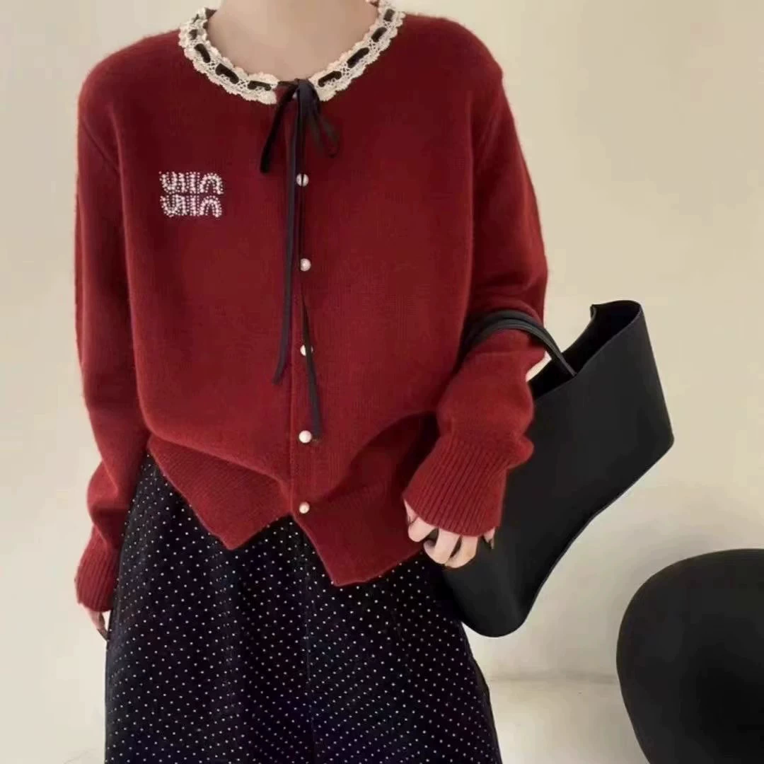 200 фунтов большой размер женский полосатый дизайн свитер с длинными рукавами ленивый ретро стиль свободный трикотаж топ