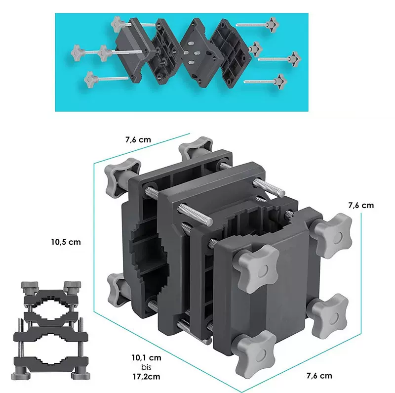 户外庭院伞架固定栏杆支架直立太阳伞固定器固定支架阳台支架