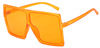 Trend glasses, fashionable multicoloured sunglasses, European style, plus size