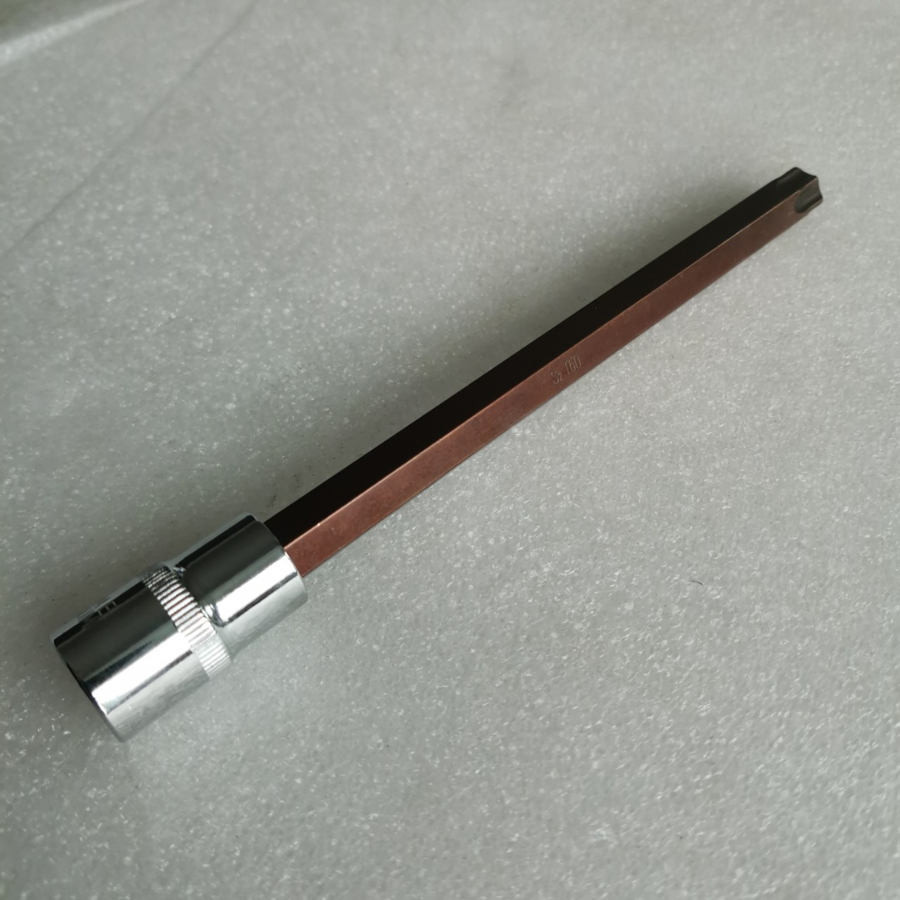 捷正专用工具宝马拆缸盖螺丝 T60*200mmL 6角齿轮轴1/2套筒工具