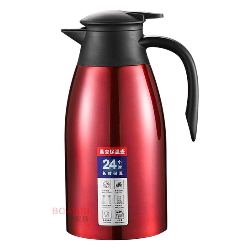 Термос из нержавеющей стали 304 двухслойный вакуумный термос бытовой термос чайник кофейник приветственный горшок логотип