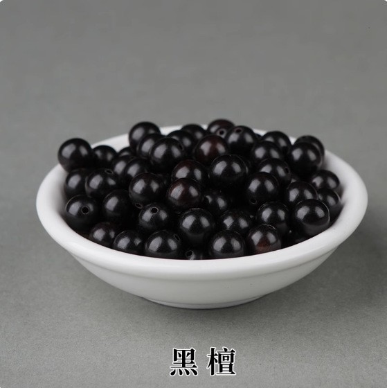 天然小叶紫檀吐丝绿檀散珠老山檀手串金丝檀实木质文玩配配件珠子|undefined