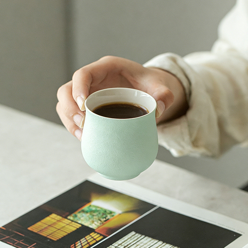 Dun Dun Cup Piccolo Latte Fresco Tazza da Caffè in Ceramica Americana Macaron Master Cup Tè del Pomeriggio Tazza da Tè_voghion.com
