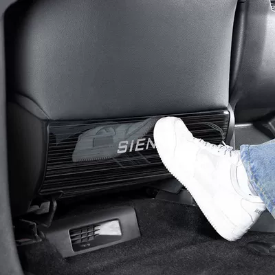Chair back anti-kick pad — Toyota Rear Seat Anti-Kick
