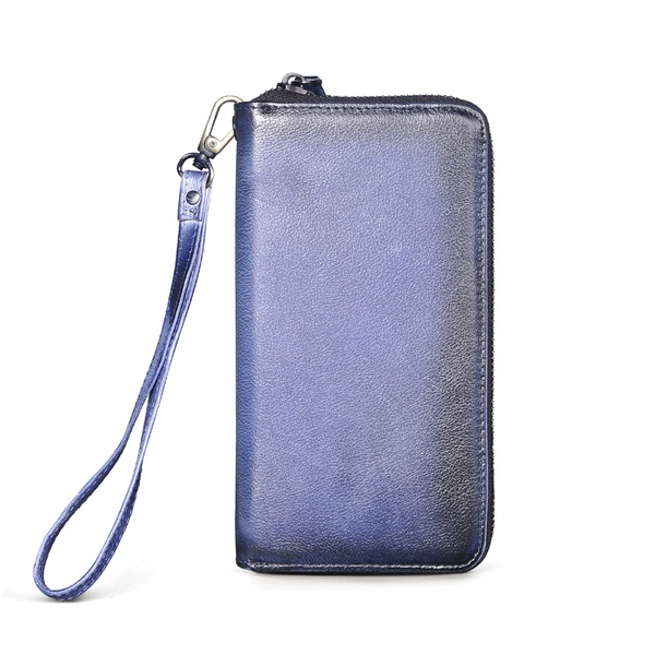Wipe color-blue black edge
