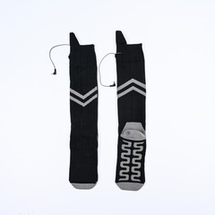 戶外亞馬遜隱形電池電熱襪跨境發熱襪子保暖USB充電加熱手洗