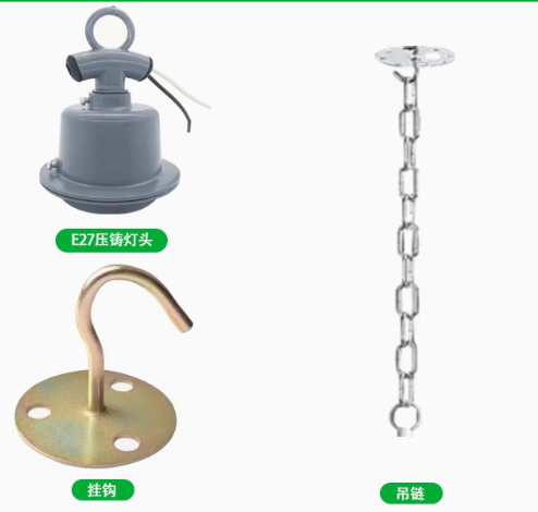 Lámpara industrial LED a prueba de agua, base de tornillo E27, lámpara UFO, estilo industrial de fábrica, iluminación circular para pasillo, súper brillante