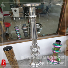 KTV樓梯欄桿用精品不銹鋼裝飾立柱 彩色不銹鋼葫蘆管 花瓶柱
