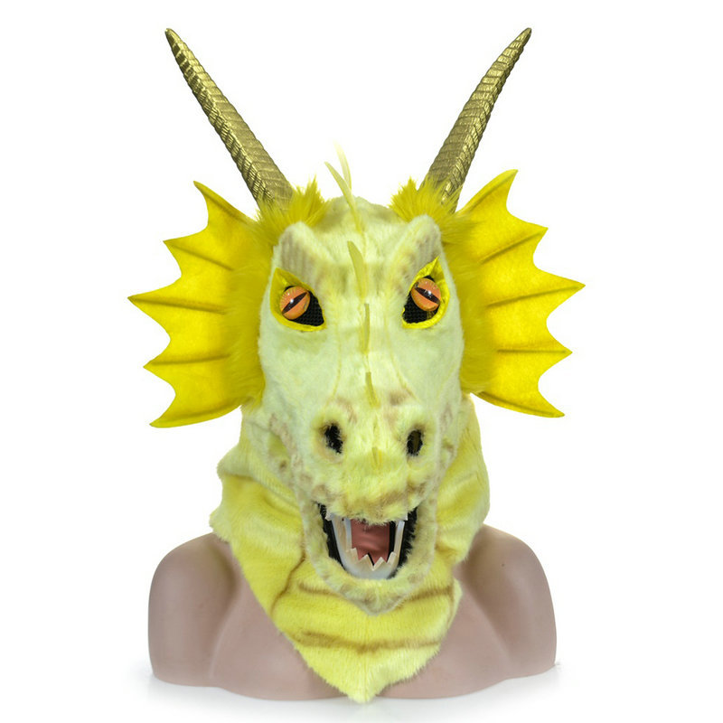 Máscara de cabeza de animal de cara completa Lobo Oso conejo León leopardo fotografía bola rendimiento máscara de película fabricante