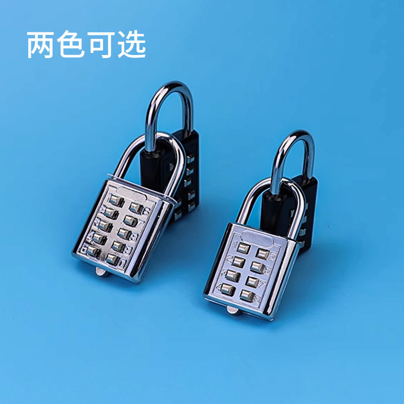 批发通用型密码挂锁防盗健身房宿舍柜子锁防水防锈柜门锁行李箱密|undefined