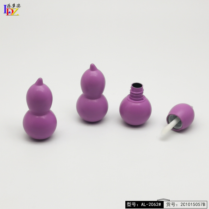 葫芦唇彩管唇釉管空管塑料管容量4.5ml小葫芦透明吹瓶管