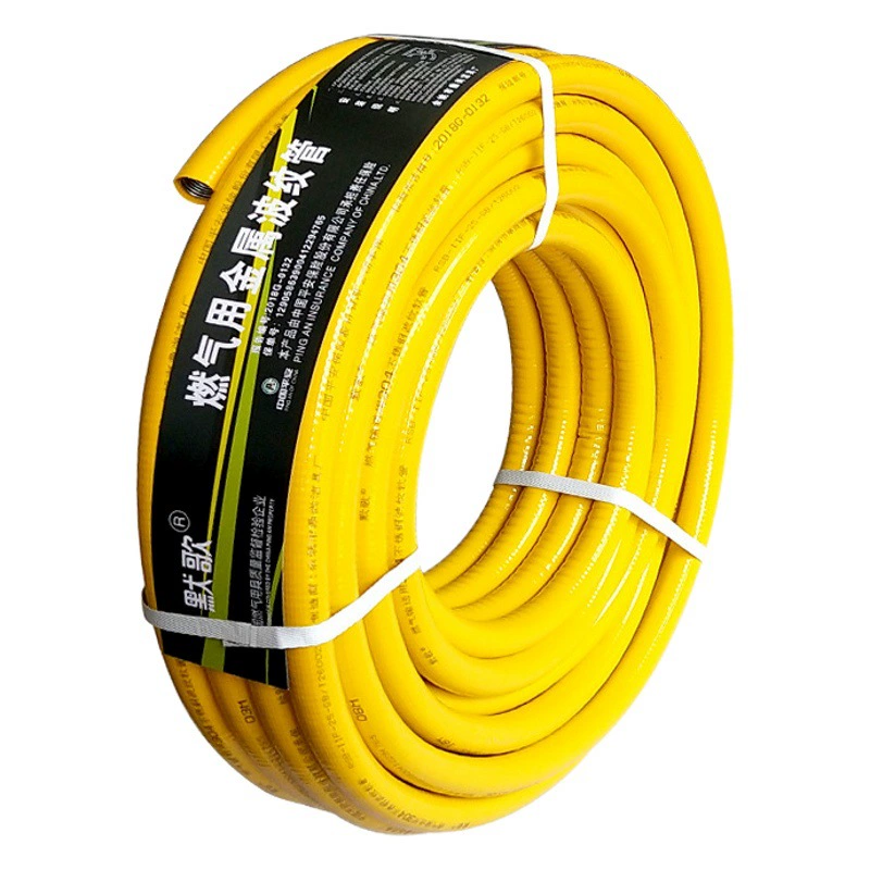 4-слойная сверхпрочная газовая труба из нержавеющей стали нового национального стандарта 2025 года, специальная гофрированная газовая труба для природного и сжиженного газа