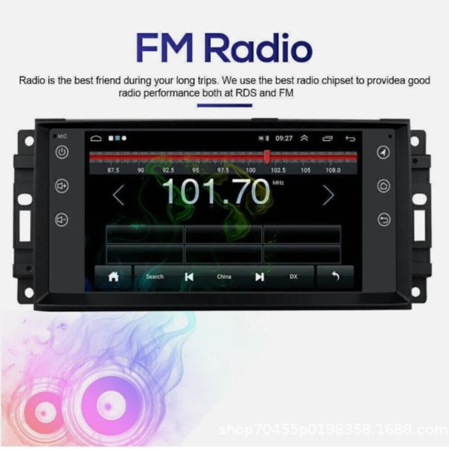 7-inch universal suitable for JEEP Jeep Guide Wrangler Dodge Android central control large screen car navigation