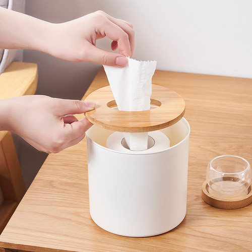 Desktop tissue box, living room paper box, large remote control storage box, household roll paper napkin, light luxury paper box