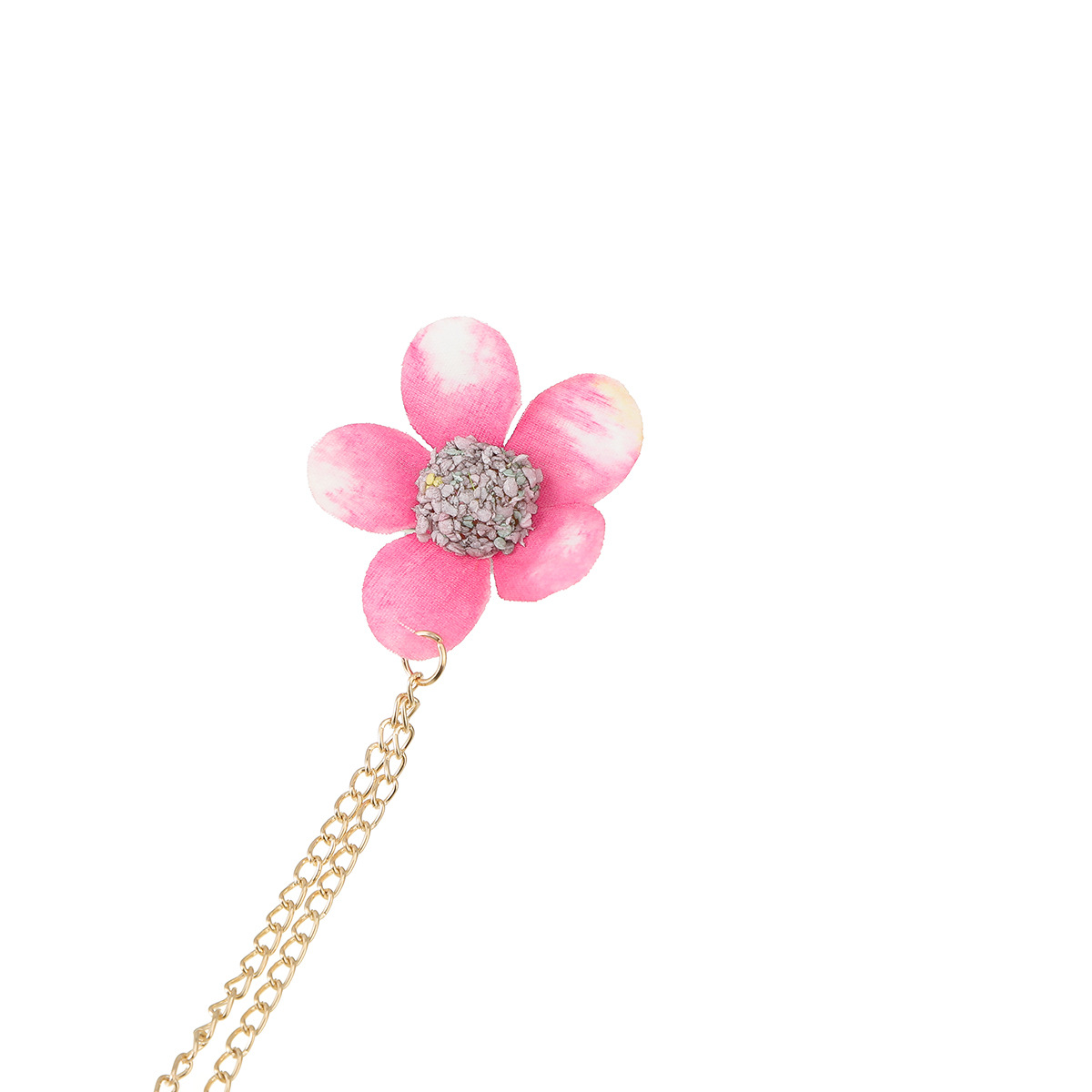 Women's Flower Sweet Mixed Materials Hair Clip display picture 2