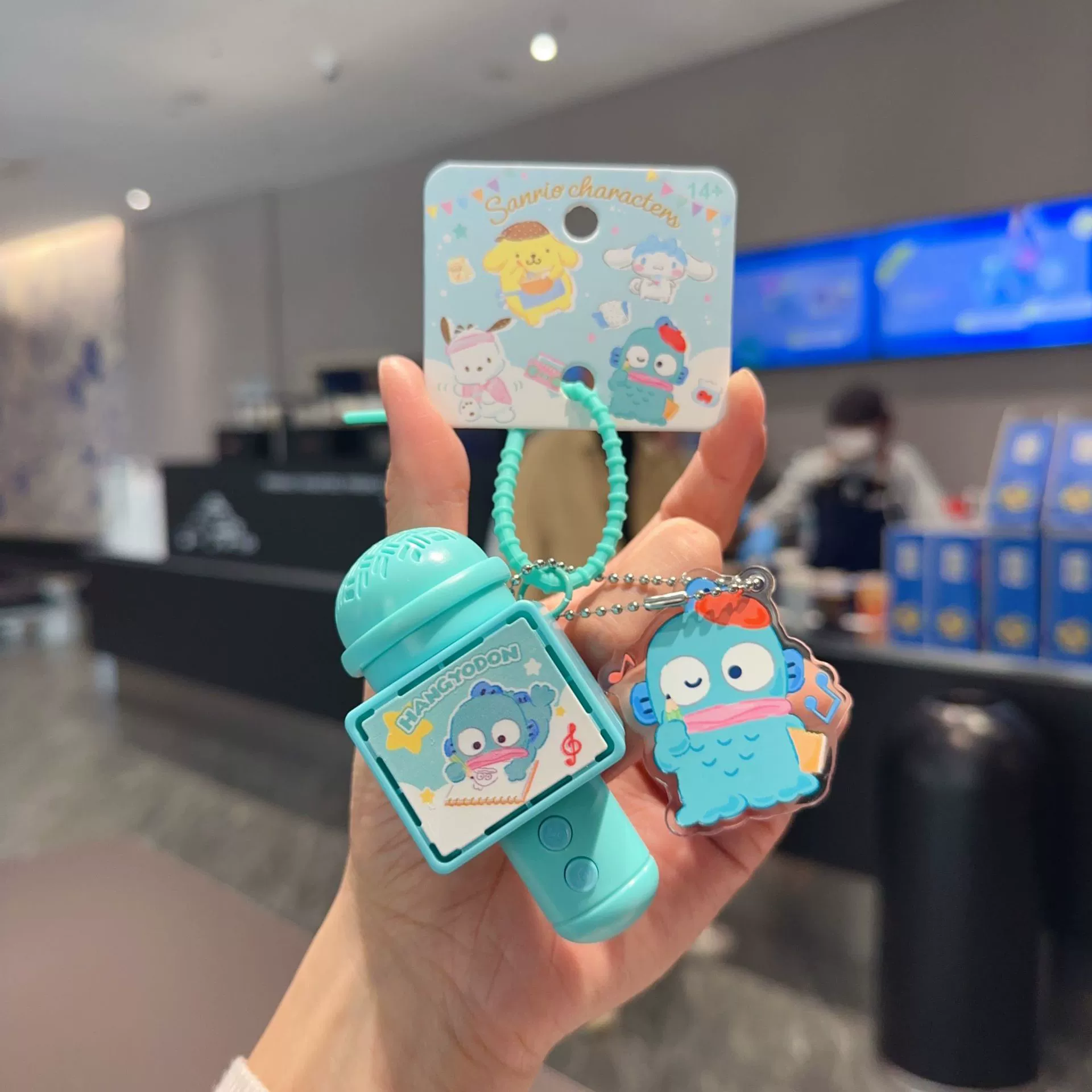 Плюшевый брелок Sanrio Hello Kitty, оригинал, мягкая подвеска 11×7.5 см, коллекционный талисман