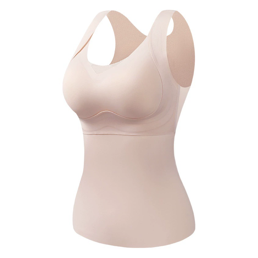 Тонкое бесшовное нижнее белье Four Seasons, женский жилет, бюстгальтер, пуш-ап против провисания, верхняя одежда, летний бюстгальтер