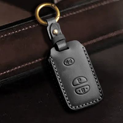 Car key bag: case genuine leather