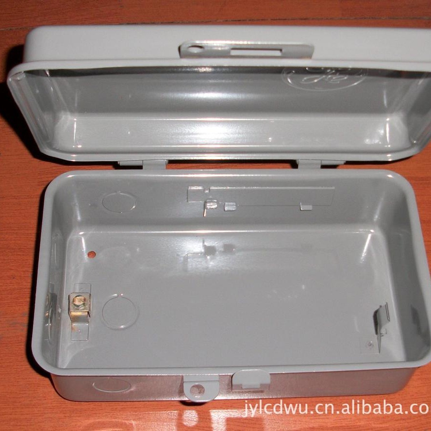 五金冲压件机箱子拉伸弹片铁盒油压机铝合金耳机盒支架底壳定　做