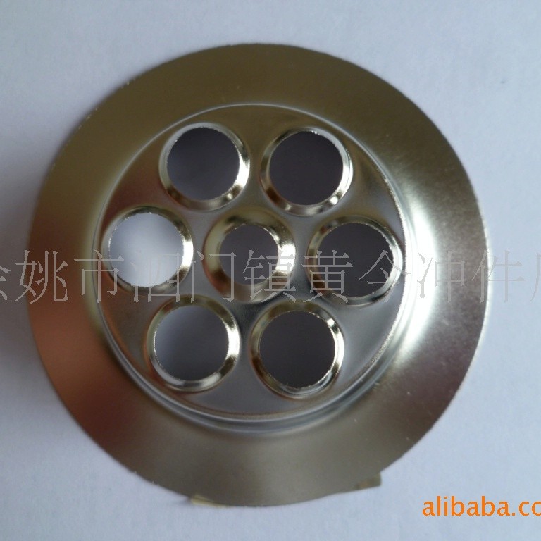 厂家提供五金冲压件加工 多孔下水漏斗 厨房用防堵下水配件