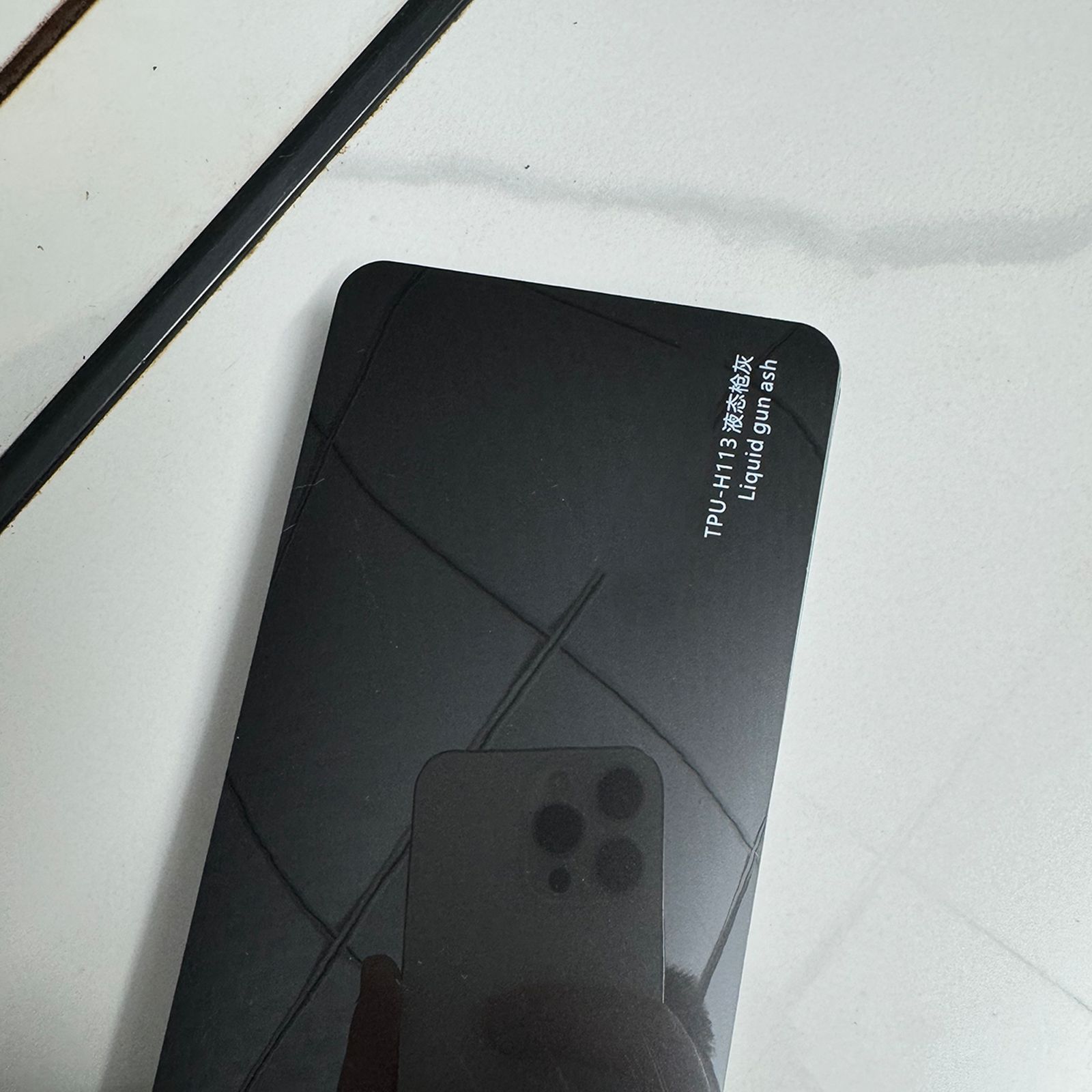 Tesla – Car paint protective film Green for Tesla Cybertruck - tpu-liquid-gun-grey-tesla-cybertruck-dedicated-car-cutting