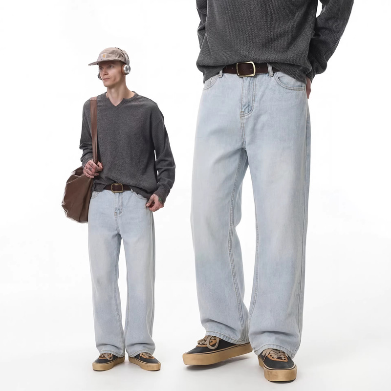 RDT Men's Wear | Same Ice Blue 517 Jeans vintage High Street Swine Pants cleanfit Old vibe