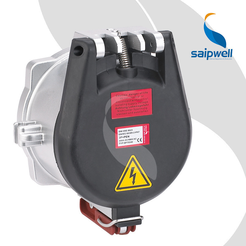 斯普威尔厂家直供SP-75131 250A 5P大电流工业插座 户外防水插座