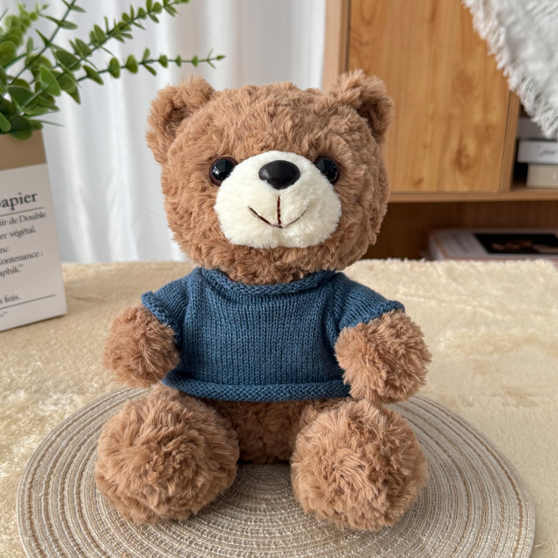 Transfronterizos Teddy Bear muñecas de peluche muñecas de tela regalo de graduación de chicas regalos de eventos logotipo imprimible