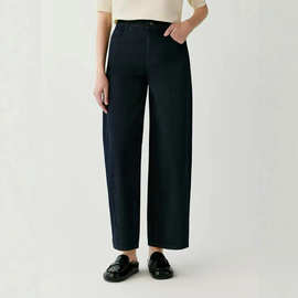 跨境女百搭宽松休闲九分牛仔裤Women's Cropped Jeans现货批发