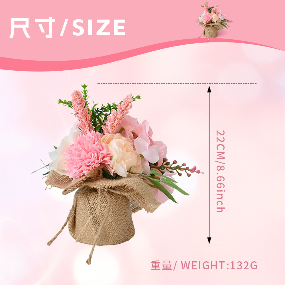 Nuevos productos transfronterizos para el día de San Valentín decoraciones florales peonía ornamentación fiesta de citas decoraciones de boda belleza