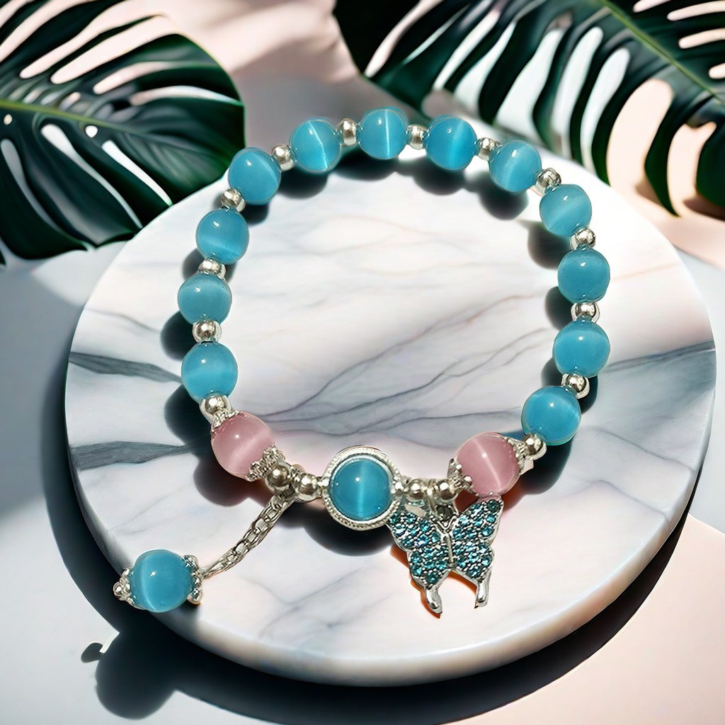 Pulsera de Lirio de los Valles Súper Hada, Promoción Especial 2025, para Mujer, Fresca y Única, Sensación de Alta Gama, Regalo de Pulsera con Cuentas para Mejor Amiga Estudiantil