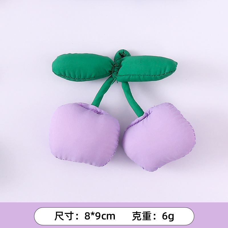 紫色可爱樱桃 / 无胸针款