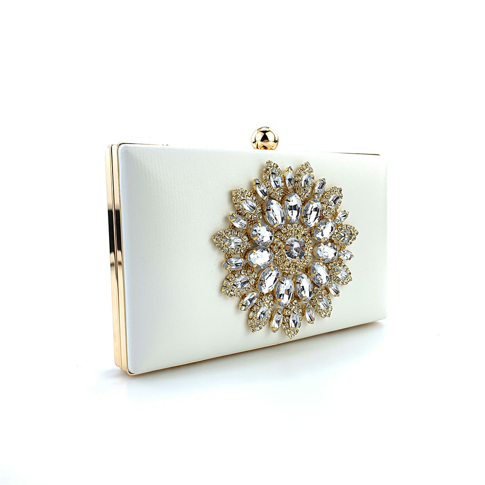 Party Occasion Pu Leather Material Flower Pattern All Seasons Season Pu Leather Flower Evening Bags
