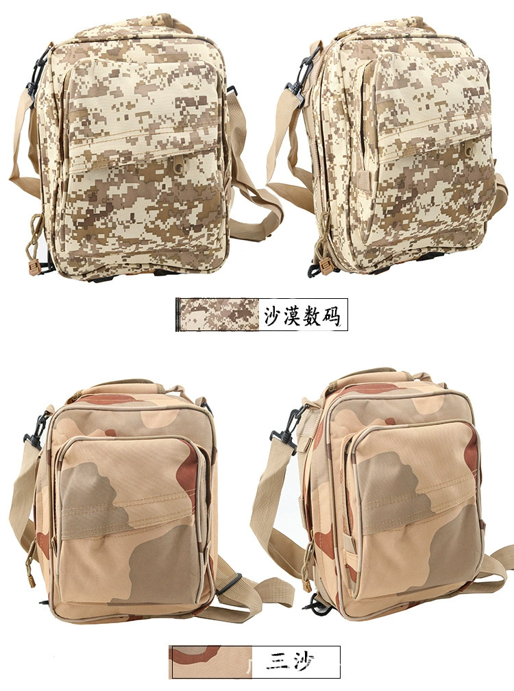 Тактическая водоотталкивающая сумка через плечо, мужской камуфляжный рюкзак для отдыха, носимый на плече