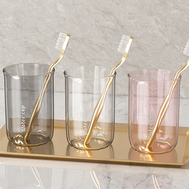 Taza de enjuague casero baño baño taza de cepillo de dientes adorable alumno de dientes cepillo de dientes pareja de niños taza de lavado