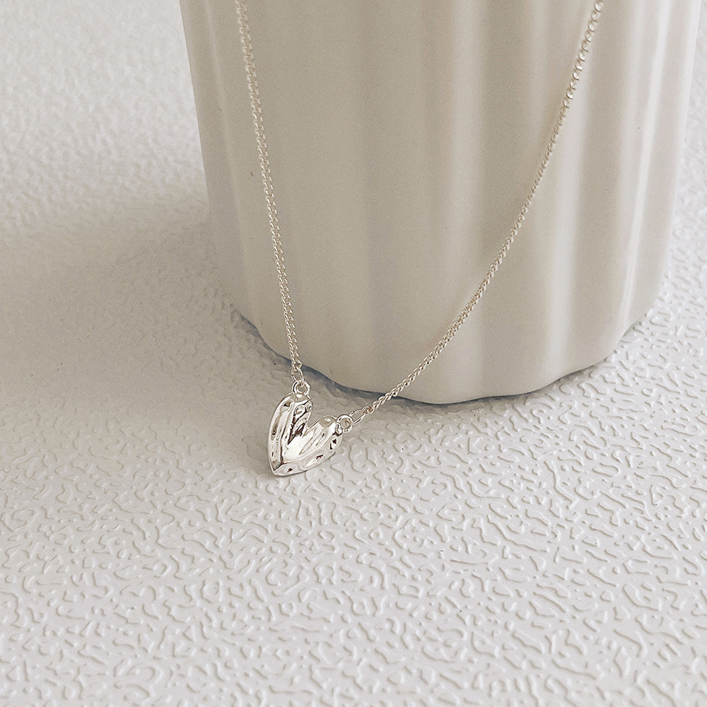 1 Piece Fashion Heart Shape Alloy Metal Womenu0027S Pendant Necklace