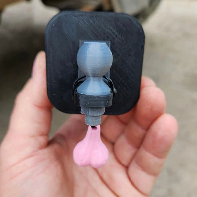 Explosions cross-border Amazon US trailer hook decoration 3d printing Trailer hook