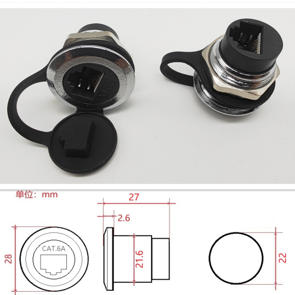 ��尲װM22����RJ45USBĸ�����ղ���DATA����������ͷ���Ӻ���ʽ