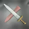 Case-brown handle + painted blade