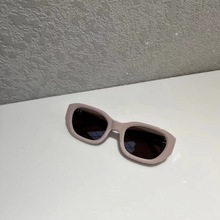 2024新款Mi家小框太阳镜网红同款女士时尚百搭多边形墨镜欧美潮流