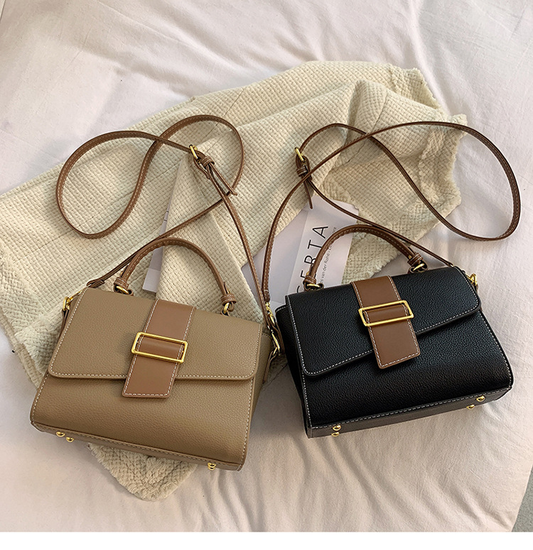 Bolsa De Mujer De Alta Calidad Con Textura 2021 Otoño E Invierno Nueva Moda Bolso De Mensajero Que Combina Con Todo Bolso De Moda Bolsa De Viaje display picture 5