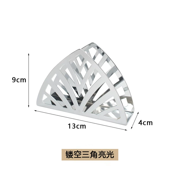 Triangle hollow silver bright light