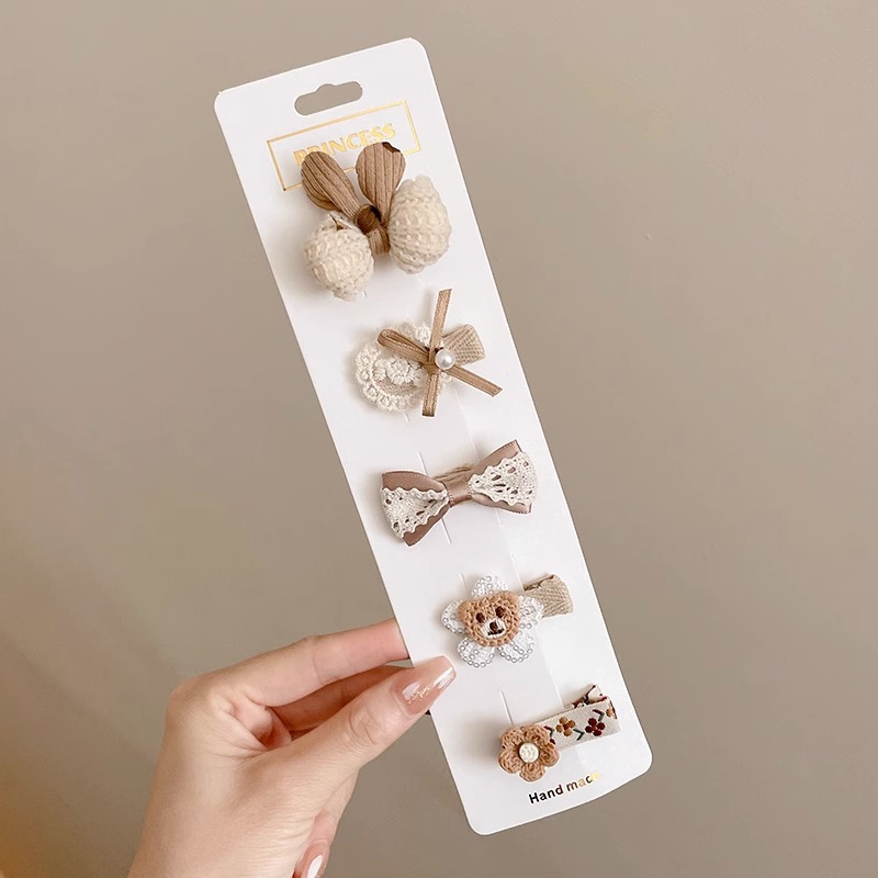 Horquilla para bebés, bolsa de tela completa, clip para cabello para bebés, no daña el cabello, niños, niñas, horquillas, lindos accesorios para el cabello, sombreros