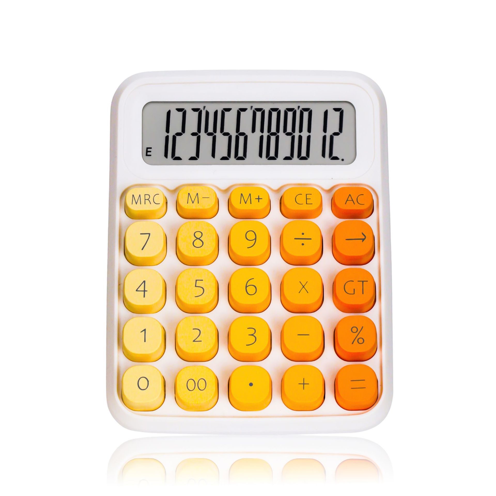 Explosiones de alto valor de color color macarón color gradiente botón de pantalla grande informática contabilidad financiera especial para estudiantes