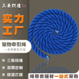 批发狗绳宠物狗狗彩色牵引绳子遛狗p绳P链子冲防挣脱金毛中大型犬
