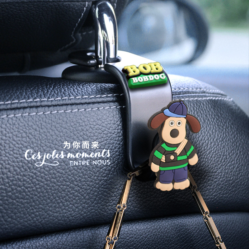 Gancho trasero del asiento del automóvil, productos interiores, respaldo del asiento del automóvil Mary, almacenamiento de paraguas lindo