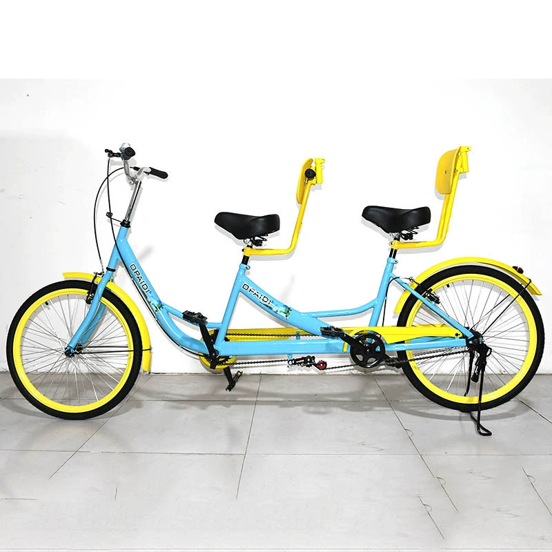 Двухместный велосипед для пары, на двоих, подарок, для родителей с малышом, фитнес-спорткар, туристический прогулочный велосипед