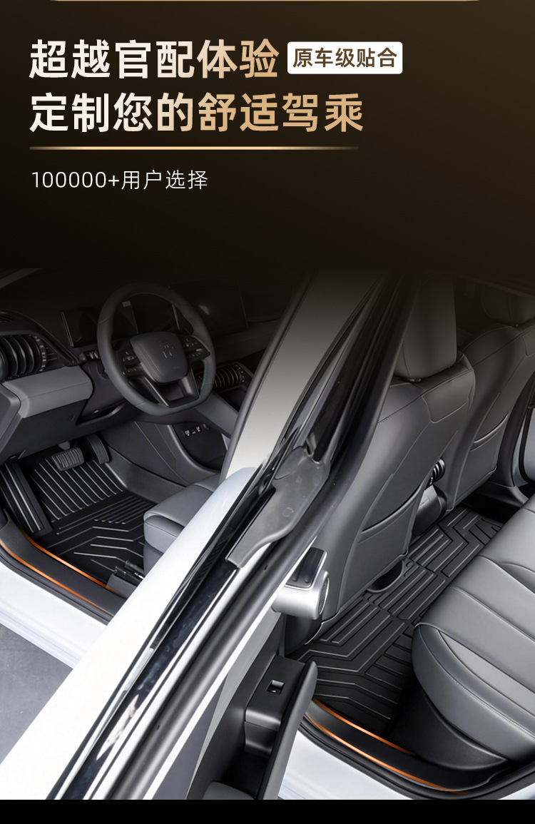Suitable for 26 Models of Chery Iacr V27 Full-Coverage Interior Decorative Carpets, Extended-Range Version, Edge-Bound Tpe Car Floor Mats
