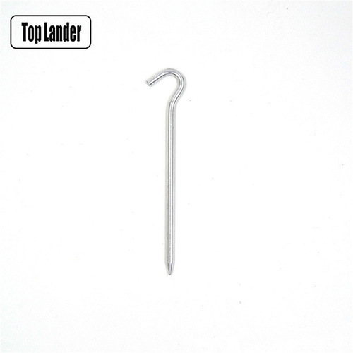 Outdoor Camping Tent Bungee Cord Question Mark Aluminum Alloy Ground Anchor Kit Fixing Rope Awnings Accessories